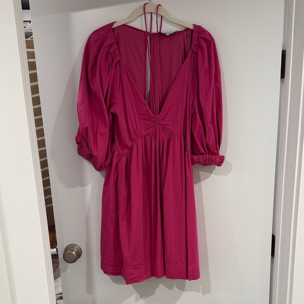 L'Academie Fuchsia Dress